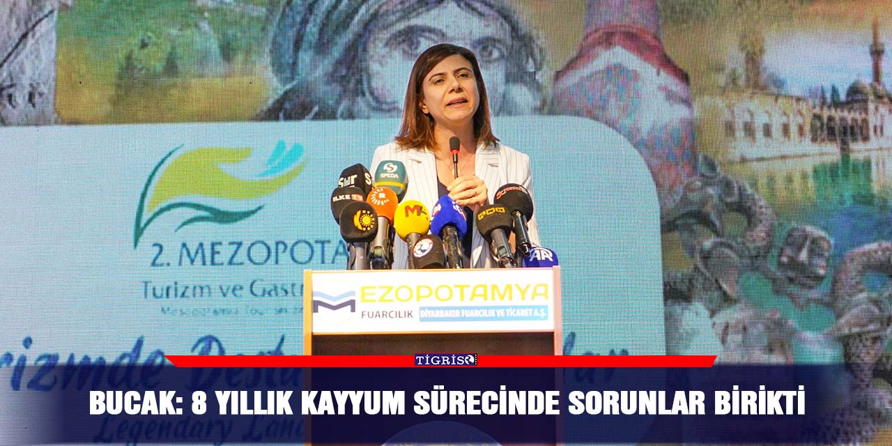 Bucak: 8 yıllık kayyum sürecinde sorunlar birikti