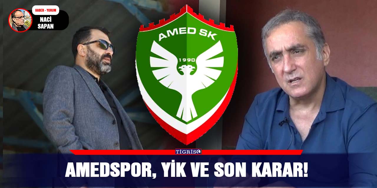 Amedspor, YİK ve son karar!