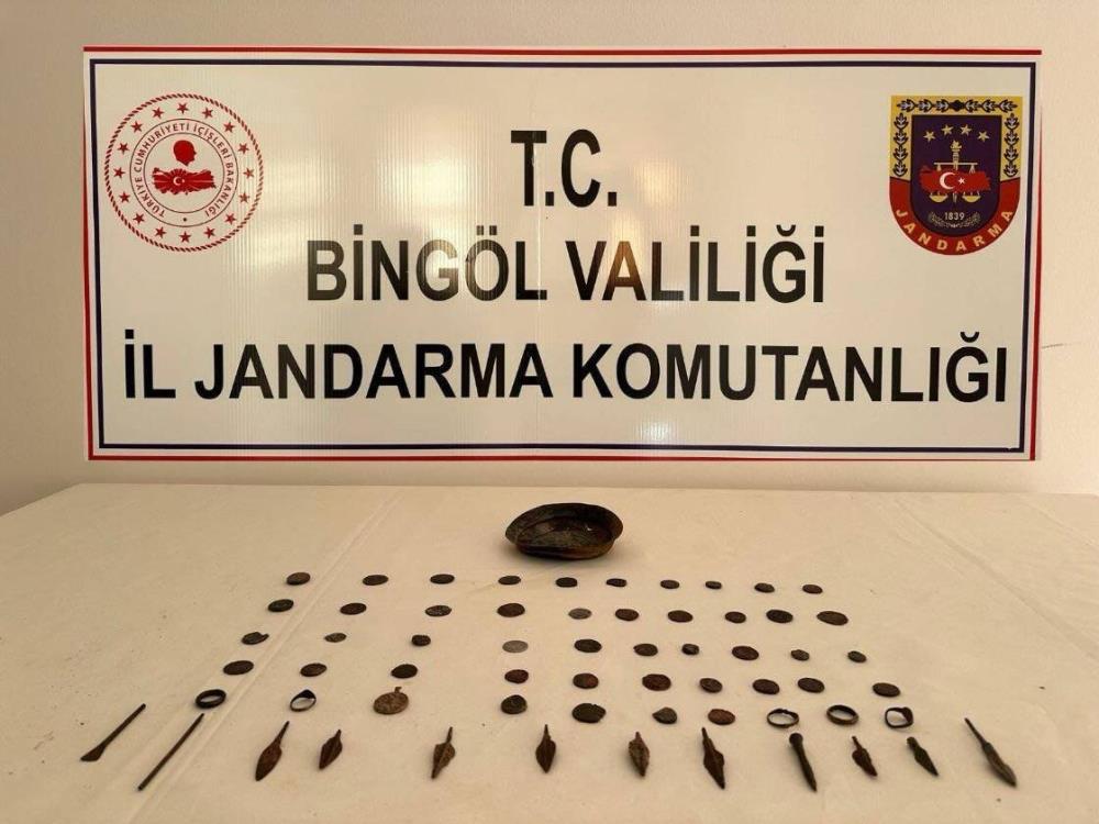 Bingöl’de tarihi eser kaçakçılığı