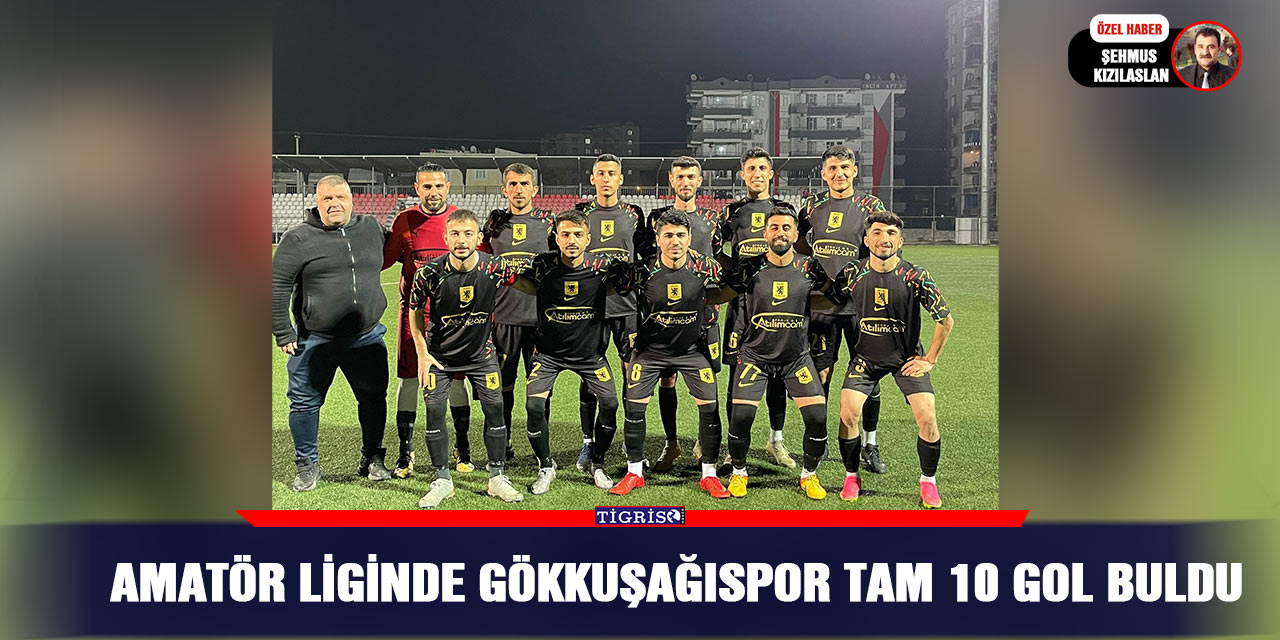 Amatör liginde Gökkuşağıspor tam 10 gol buldu