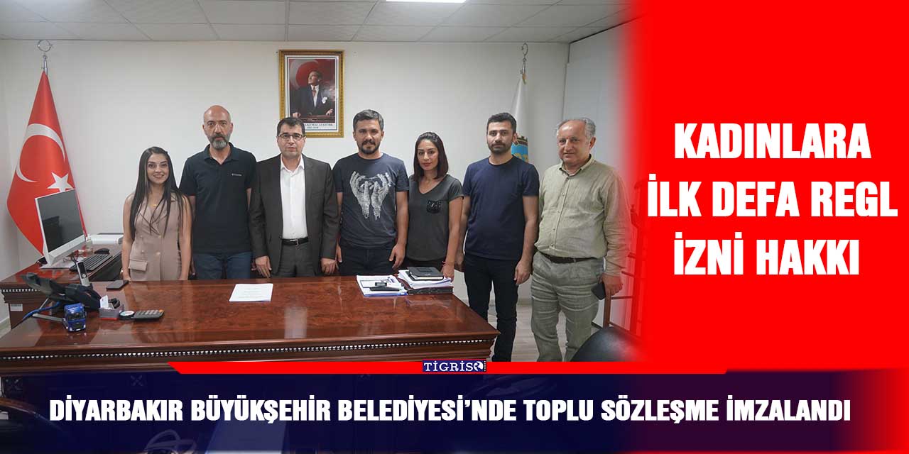 Diyarbakır Büyükşehir Belediyesi’nde Toplu sözleşme imzalandı