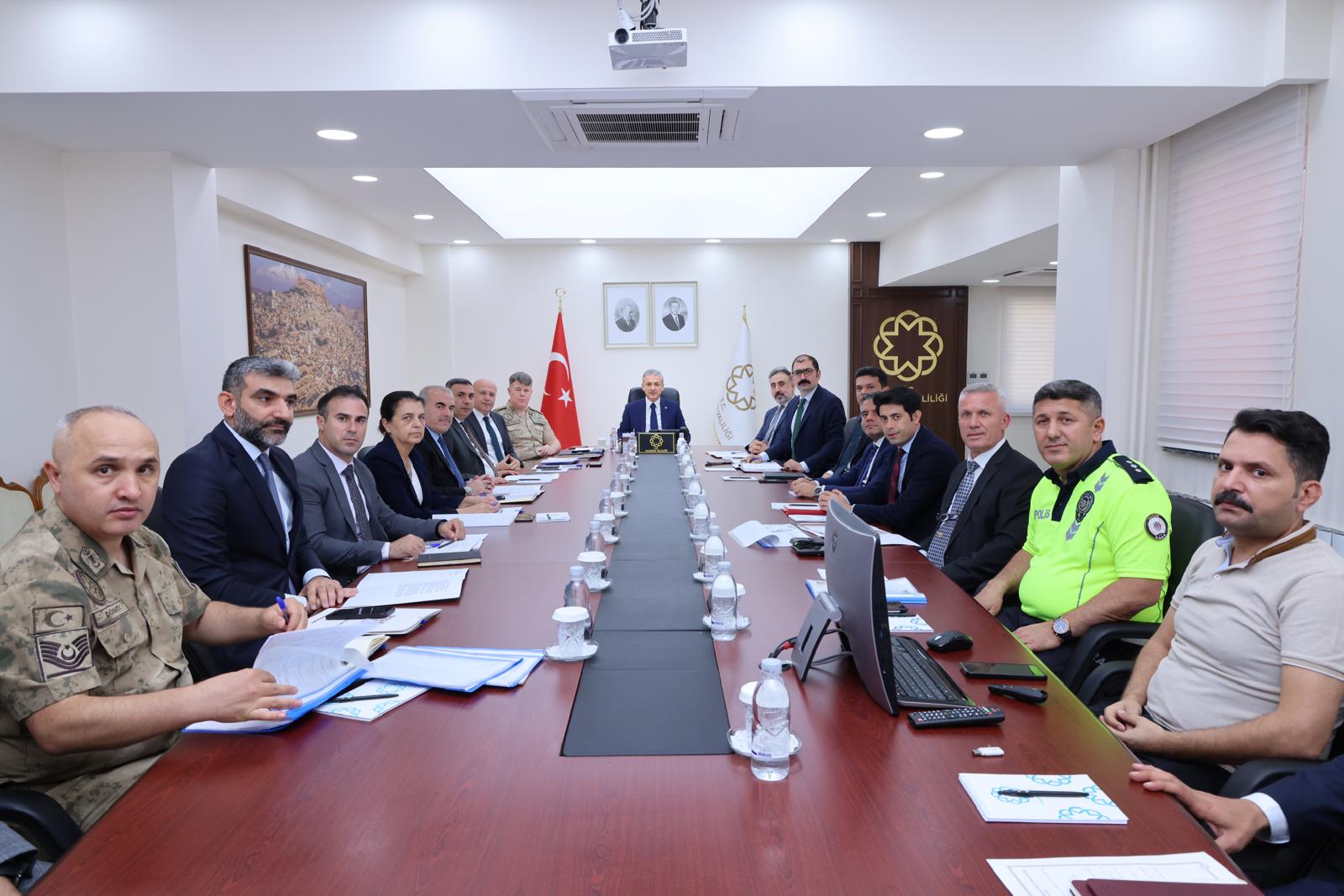 Mardin'de YKS Koordinasyon Toplantısı