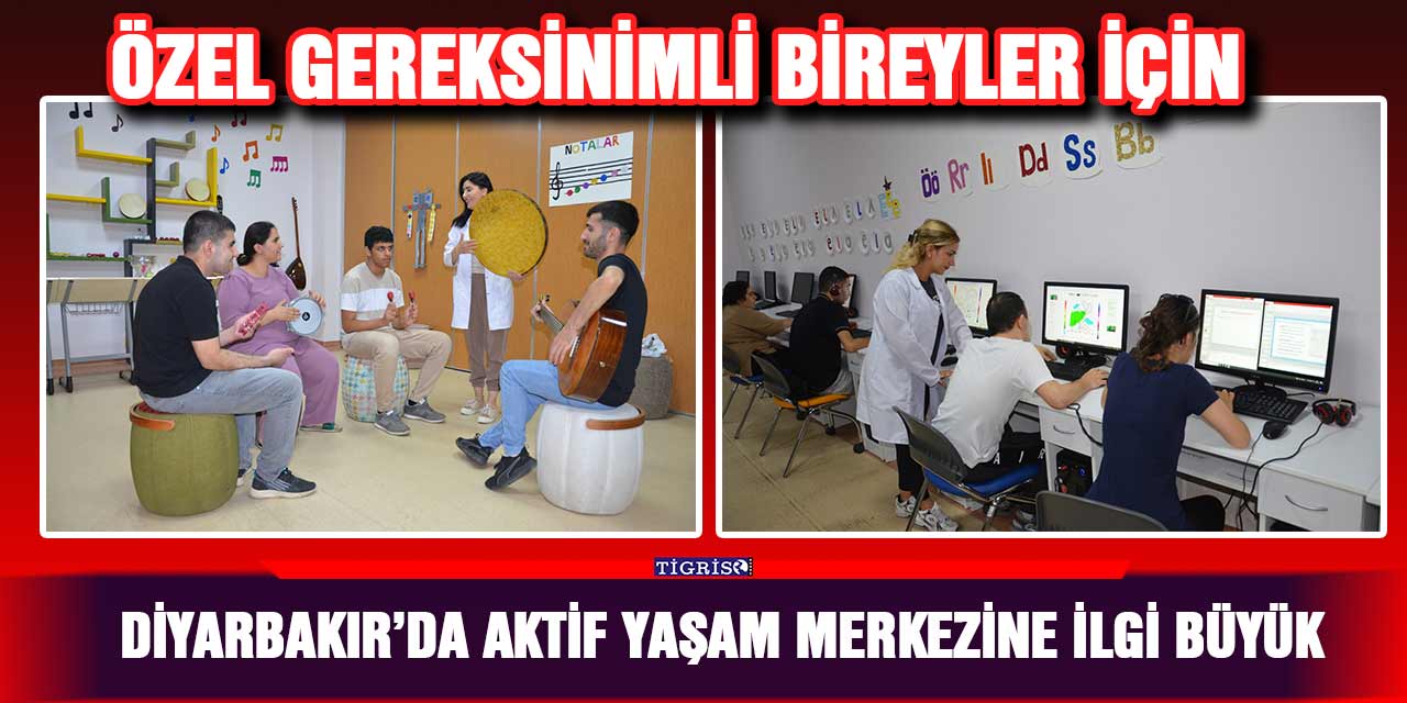 Diyarbakır’da aktif yaşam merkezine ilgi büyük