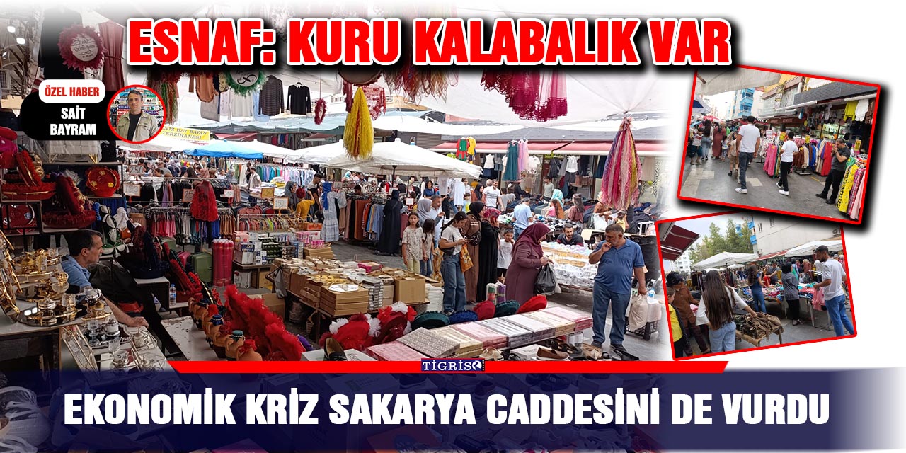 VİDEO - Ekonomik kriz Sakarya Caddesini de vurdu