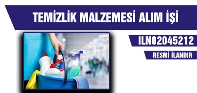 TEMİZLİK MALZEMESİ ALIM İŞİ