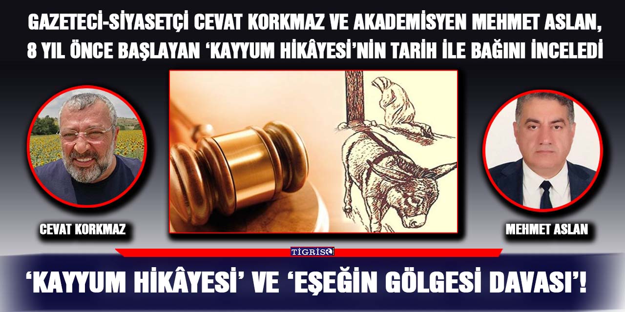 ‘Kayyum hikâyesi’ ve ‘eşeğin gölgesi davası’!