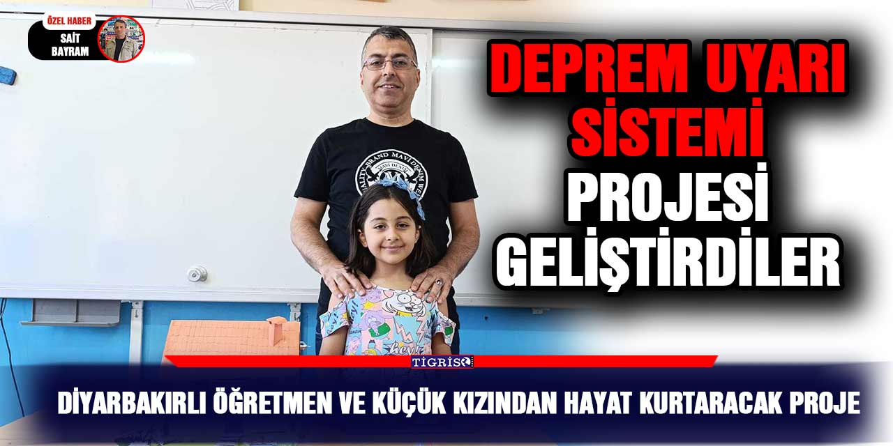 VİDEO - Diyarbakırlı öğretmen ve küçük kızından hayat kurtaracak proje