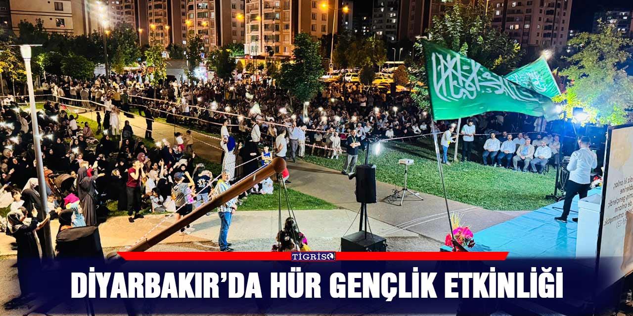 Diyarbakır’da Hür Gençlik etkinliği