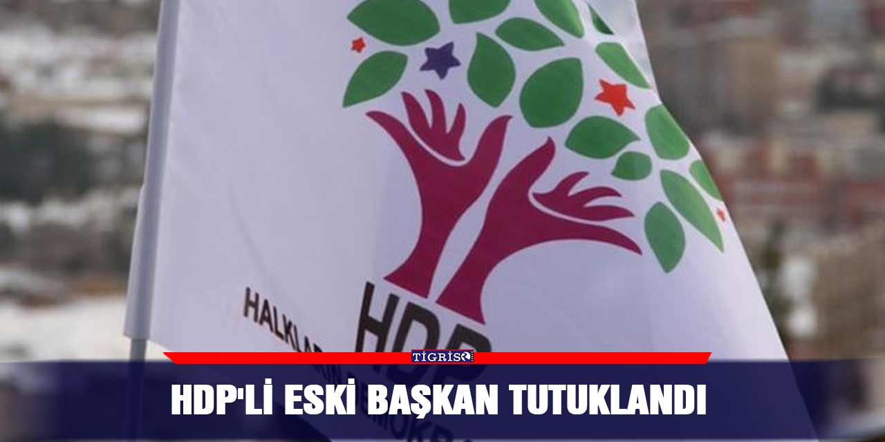 HDP'li eski Başkan Tutuklandı