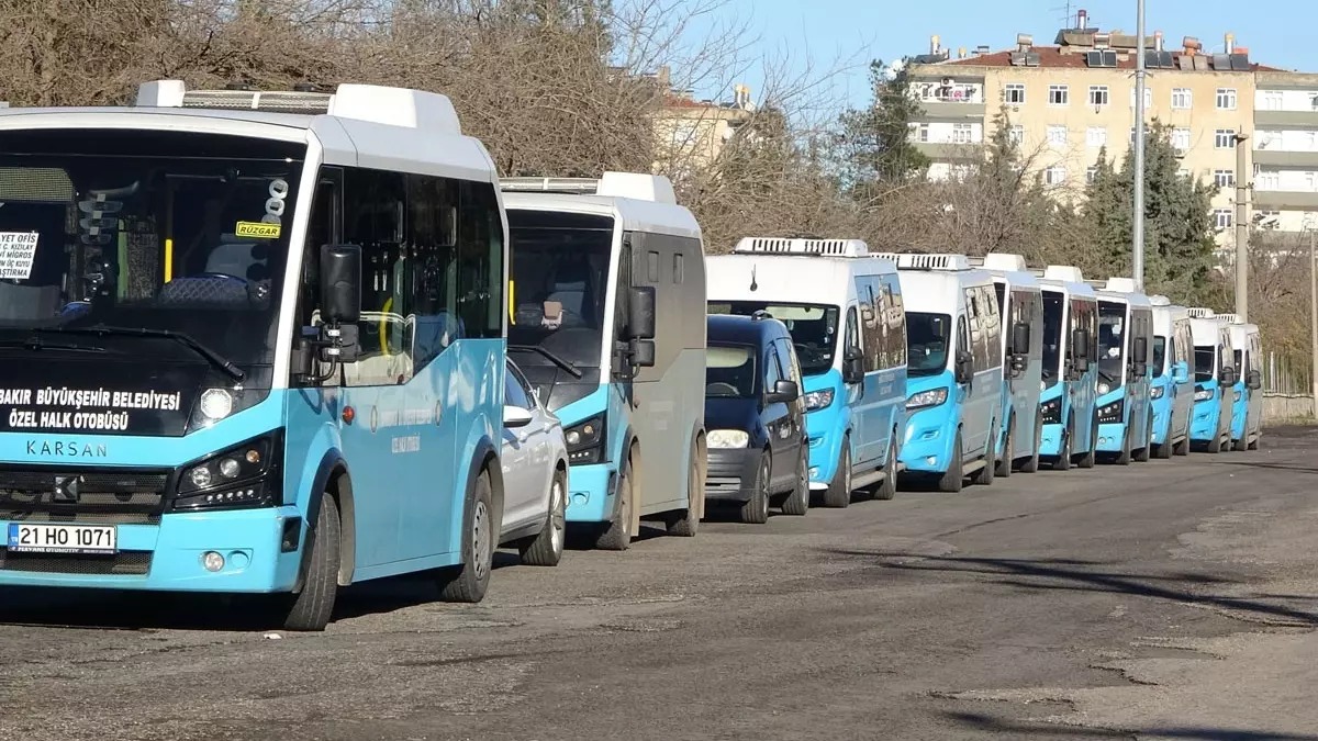 Diyarbakır’da ‘Ücretsiz’ yolcu taşıma tartışması