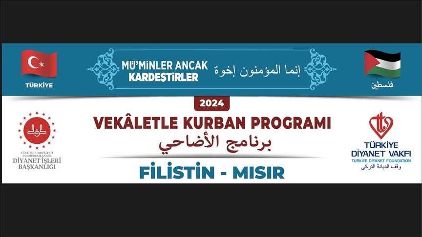 36 bin 750 bağışçının kurban hissesini Filistinlilere ulaştıracak