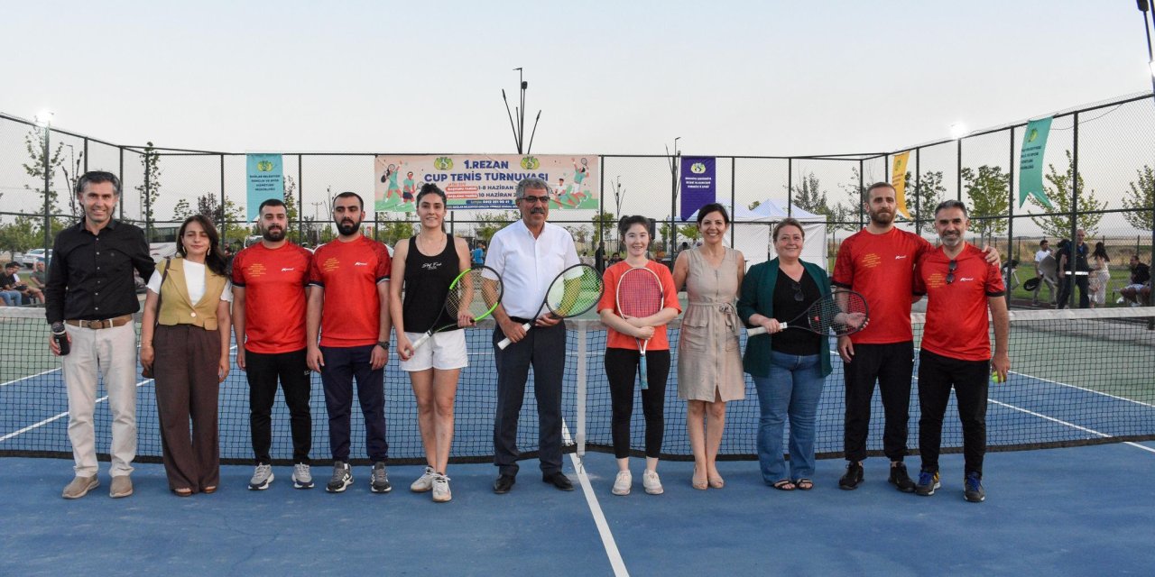 Diyarbakır’da Kord Tenis Turnuvasına büyük ilgi