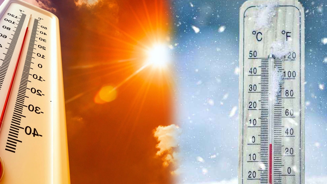 Meteoroloji Genel Müdürlüğü Türkiyenin en sıcak ve en soğuk illerini açıkladı