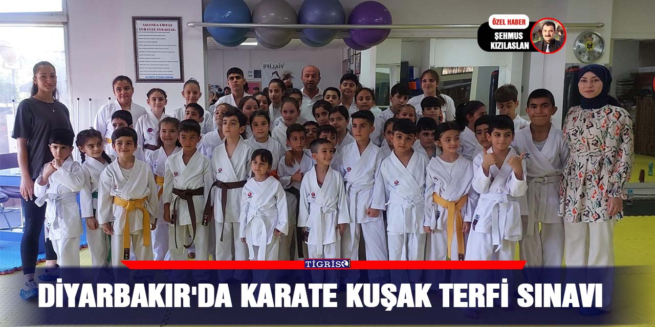 VİDEO - Diyarbakır'da karate kuşak terfi sınavı