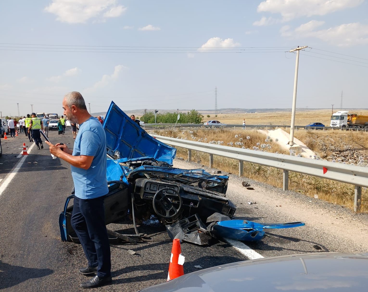 Diyarbakır'da kaza: 2'si ağır 4 yaralı