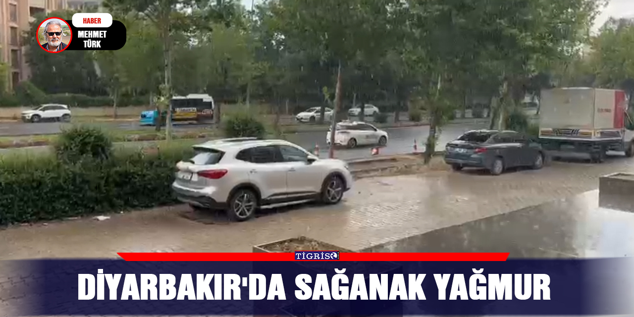 VİDEO  - Diyarbakır'da sağanak yağmur