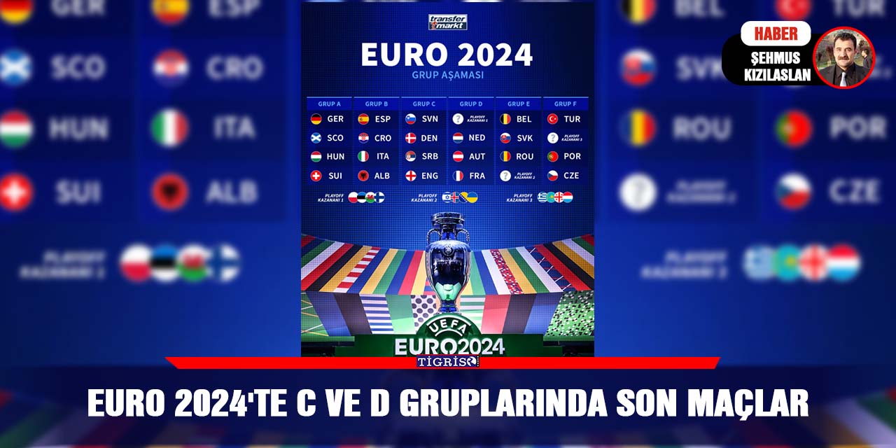 EURO 2024'te C ve D gruplarında son maçlar