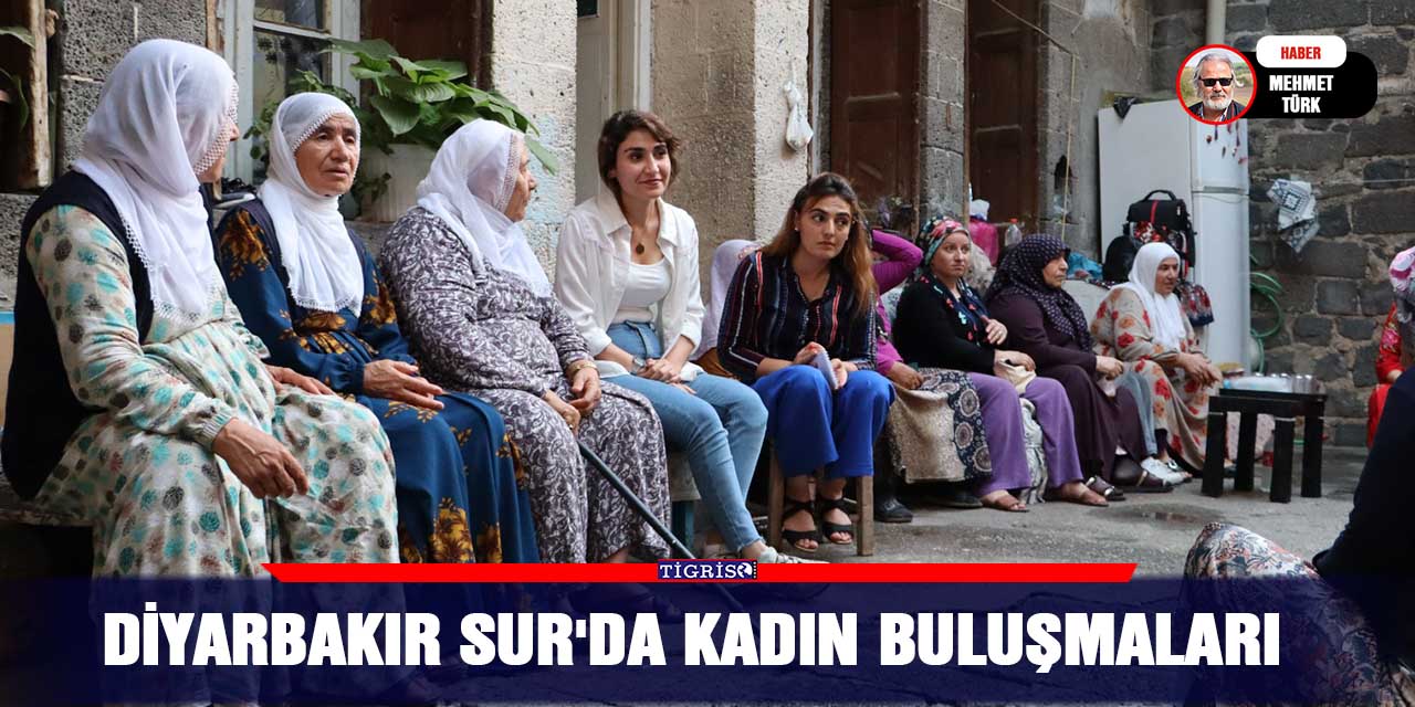 Diyarbakır Sur'da kadın buluşmaları