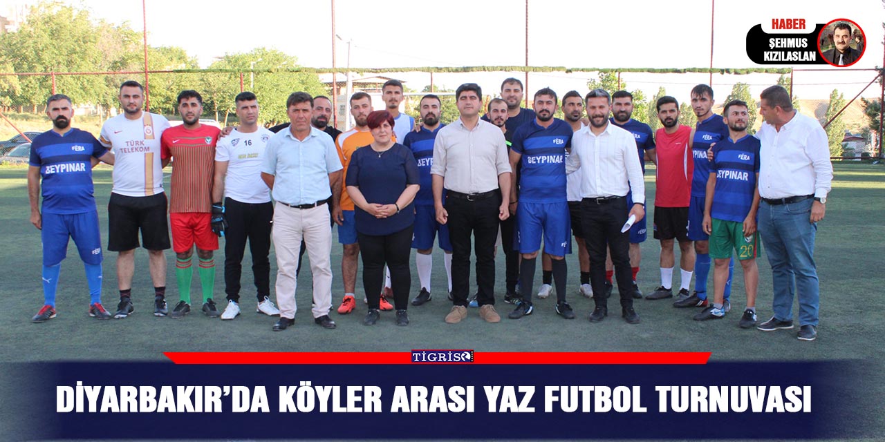 Diyarbakır’da köyler arası yaz futbol turnuvası