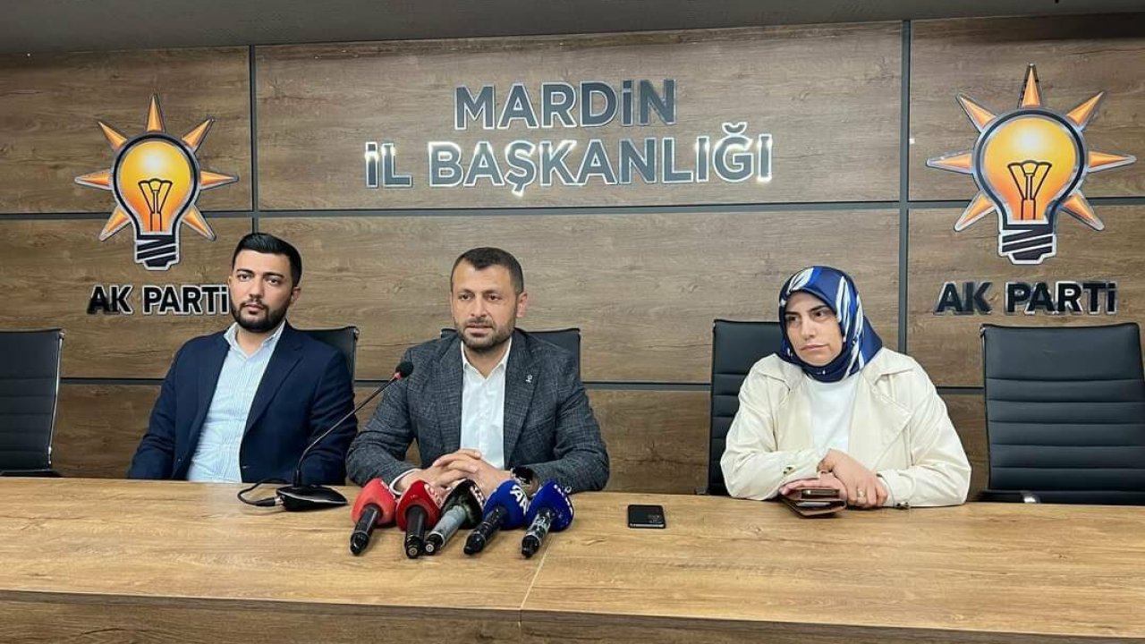 AK Parti Mardin İl Başkanı istifa etti