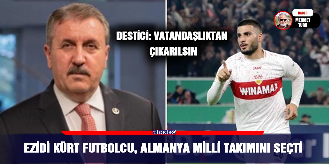 Ezidi Kürt Futbolcu, Almanya Milli Takımını seçti