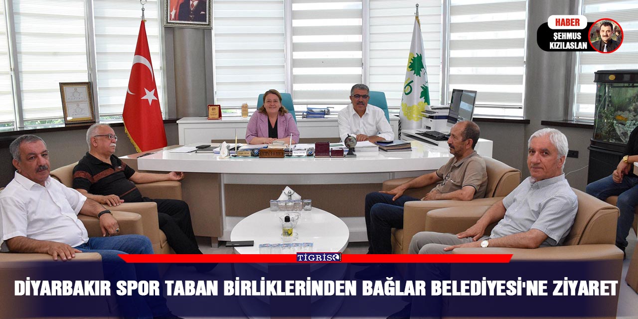 Diyarbakır Spor taban birliklerinden Bağlar Belediyesi'ne ziyaret