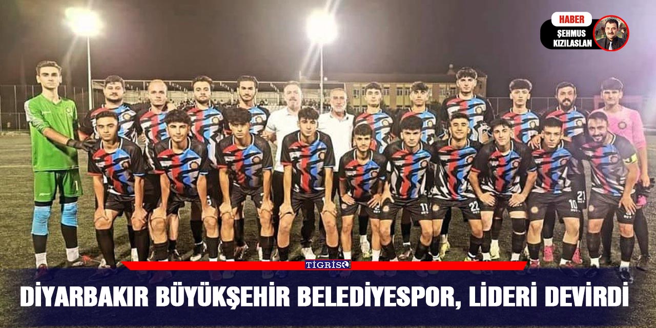 Diyarbakır Büyükşehir Belediyespor, lideri devirdi