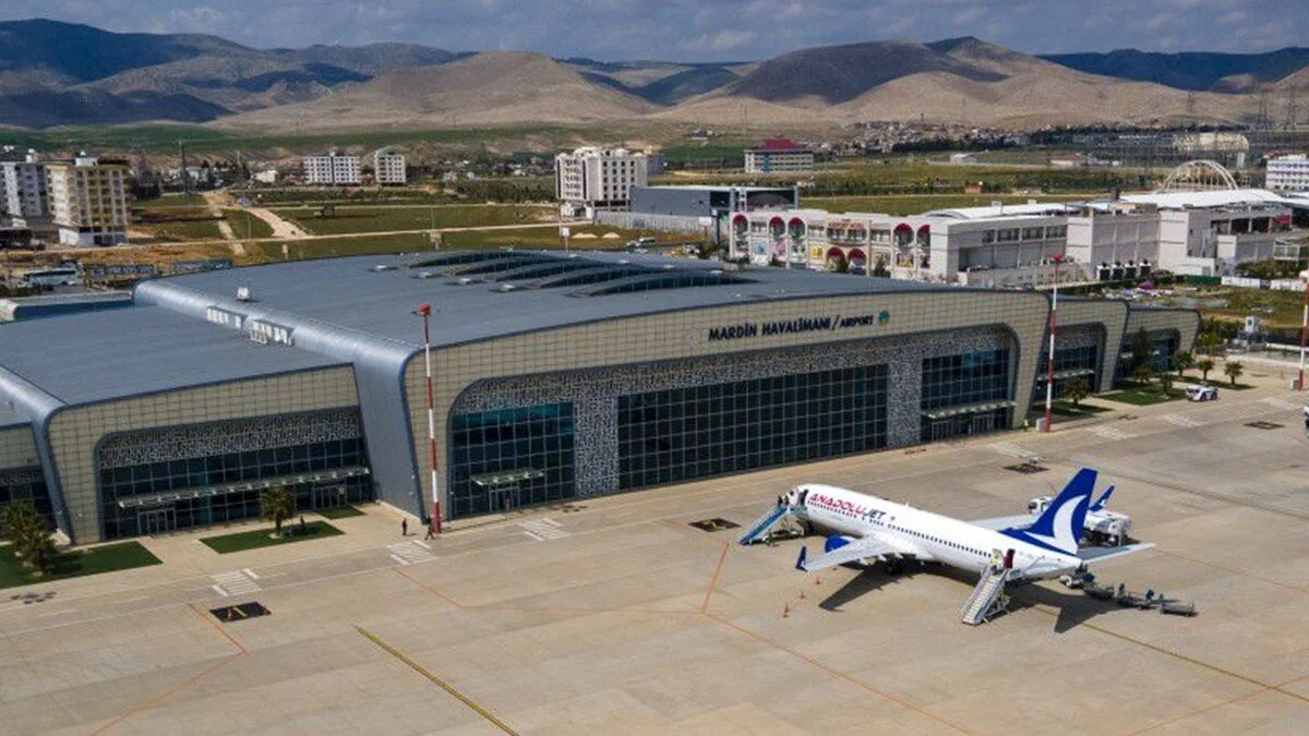 Mardin Havalimanı haziran ayında 69 bin 286 yolcuya hizmet verdi