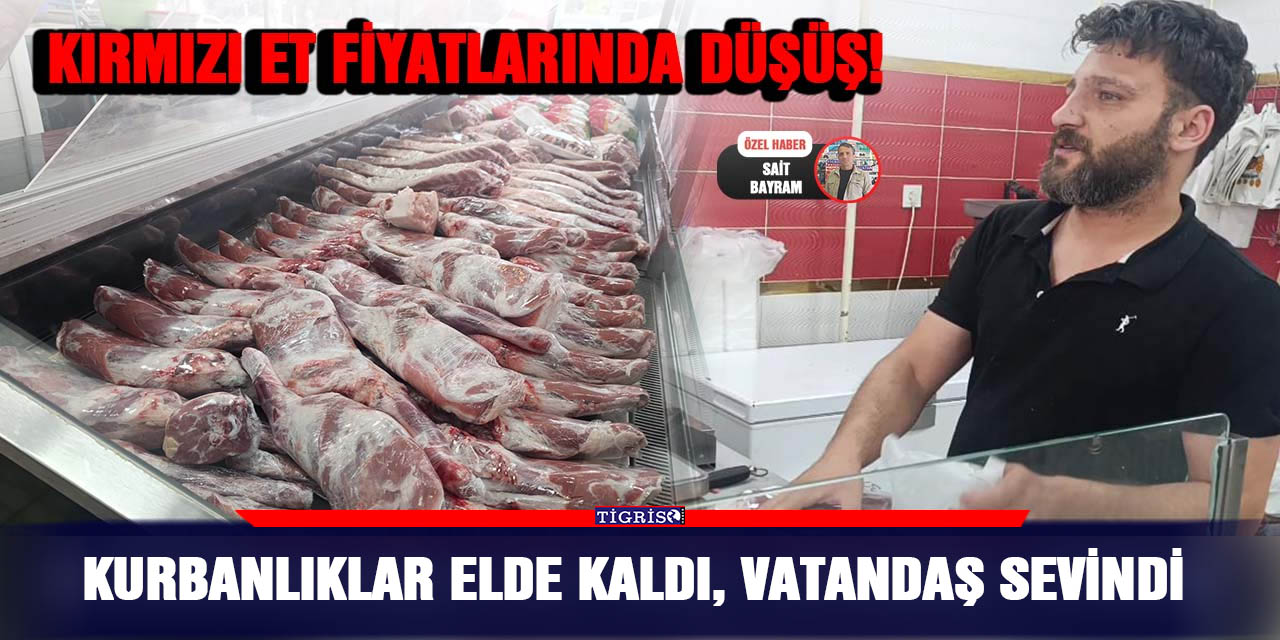 VİDEO - Kurbanlıklar elde kaldı, vatandaş sevindi