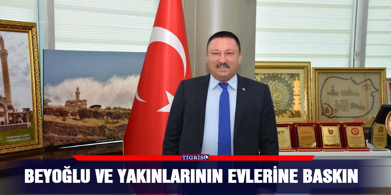 Beyoğlu ve yakınlarının evlerine baskın