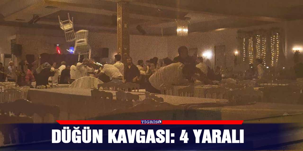 VİDEO - Düğün kavgası: 4 yaralı