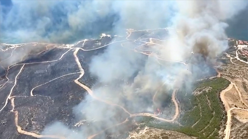 İzmir'de orman yangını: 3 kişi öldü