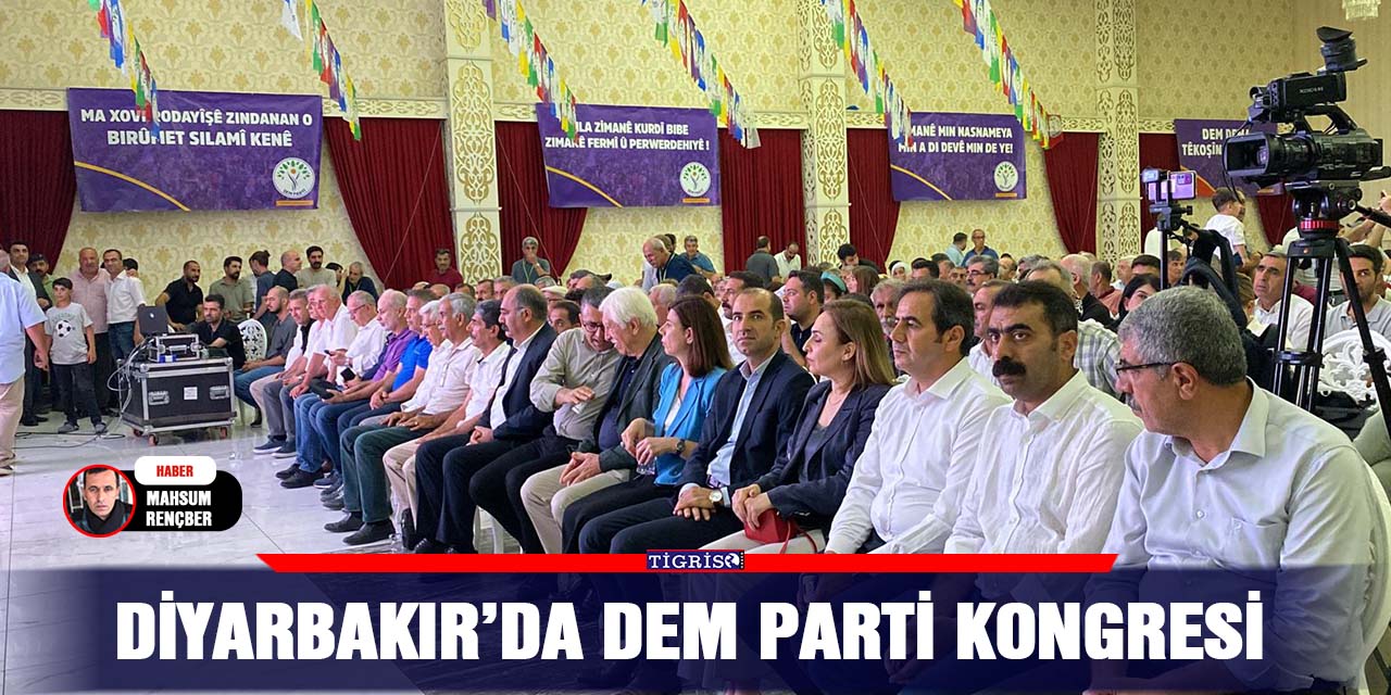 VİDEO - Diyarbakır’da DEM parti kongresi