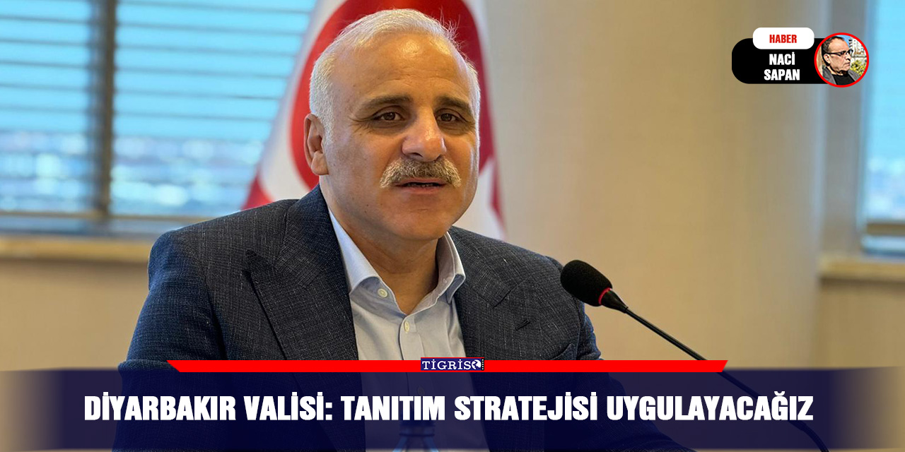 Diyarbakır Valisi: Tanıtım stratejisi uygulayacağız