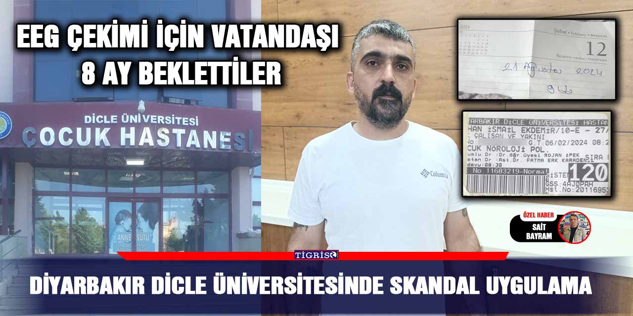 VİDEO - Diyarbakır Dicle Üniversitesinde skandal uygulama