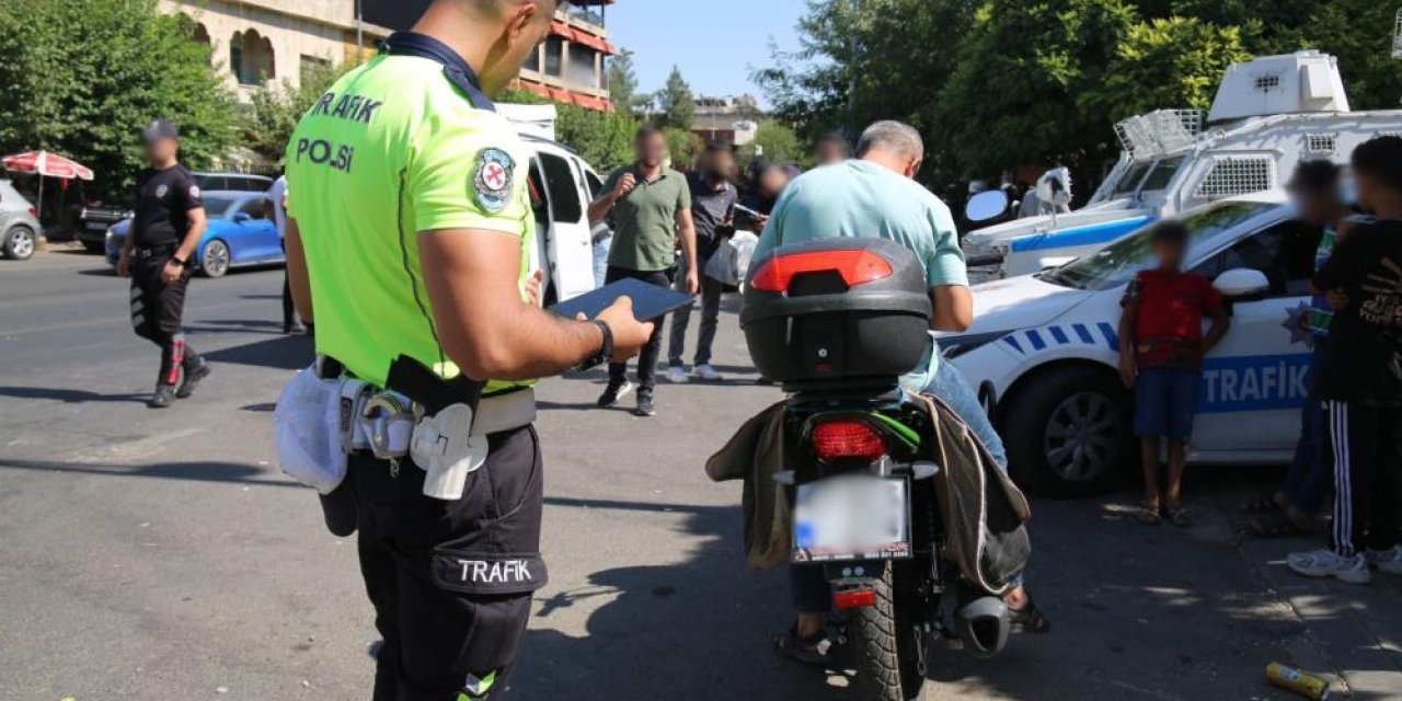 Mardin’de 132 araç sürücüsüne ceza