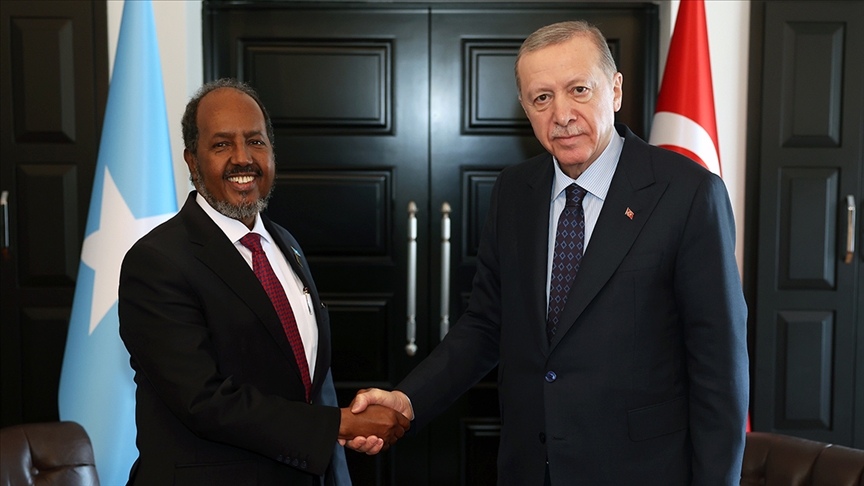 Erdoğan, Somali Cumhurbaşkanı Mahmud ile telefonla görüştü