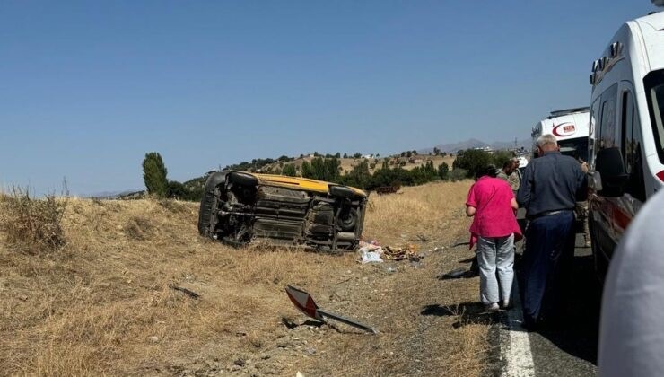 Diyarbakır’da feci kaza: Sürücü öldü, 3’ü ağır 5 yaralı