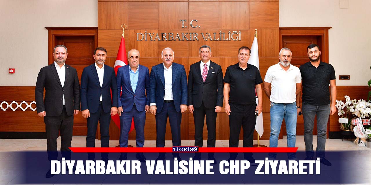 Diyarbakır Valisine CHP ziyareti