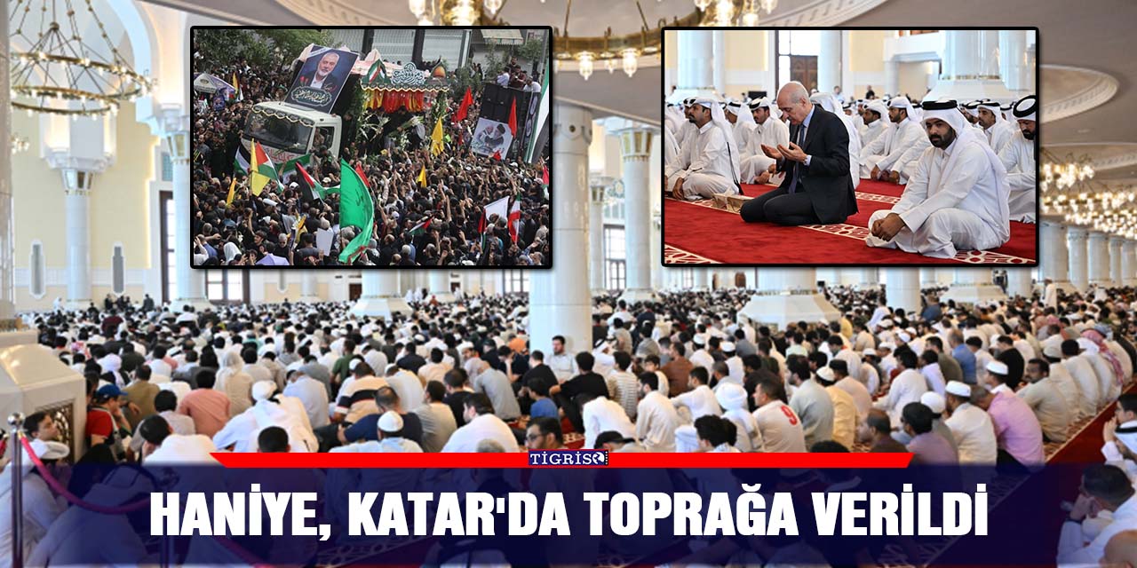 Haniye, Katar'da toprağa verildi