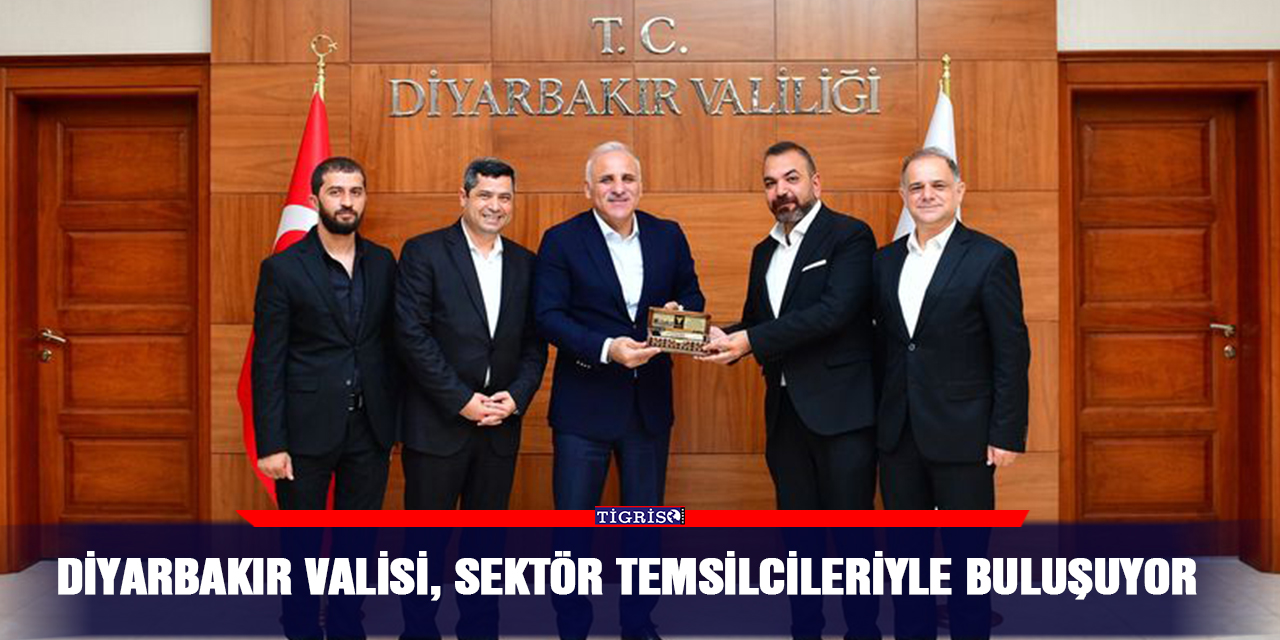 Diyarbakır Valisi, sektör temsilcileriyle buluşuyor