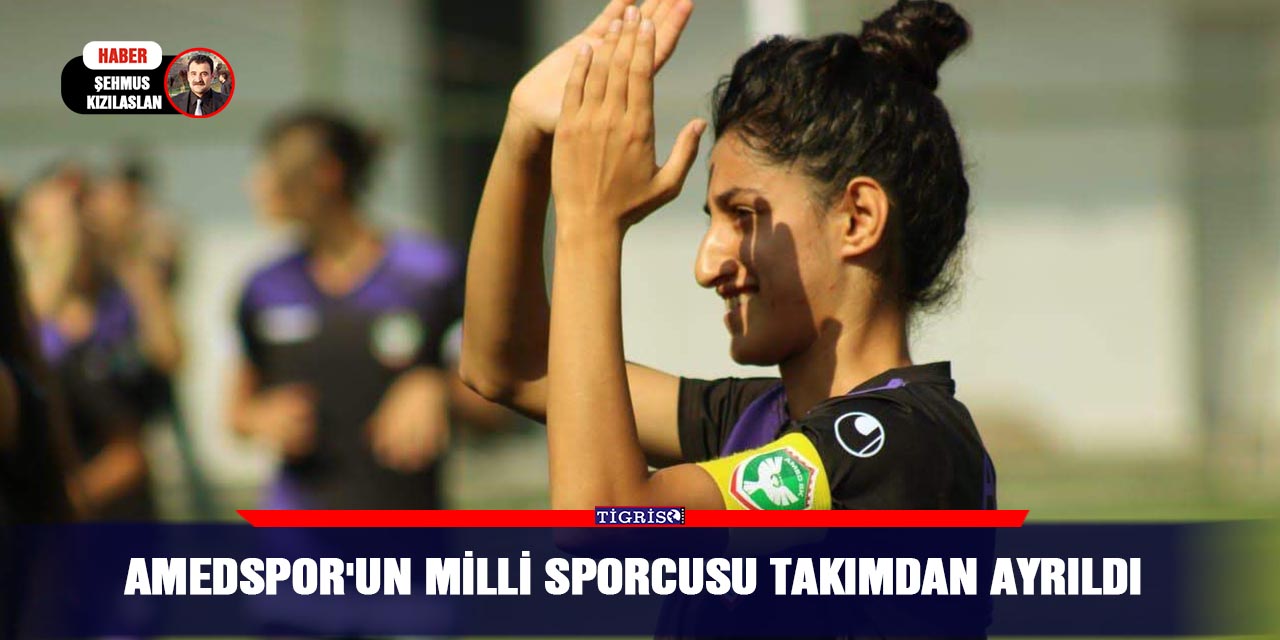 Amedspor'un Milli Sporcusu Takımdan Ayrıldı