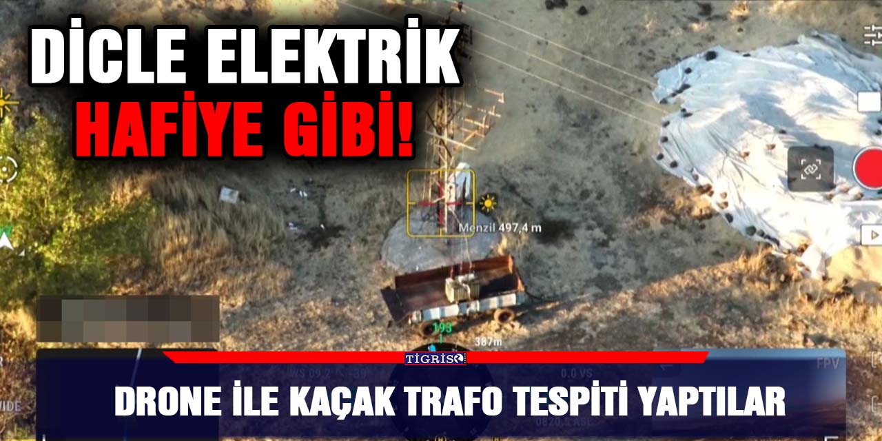 Dicle elektrik hafiye gibi!