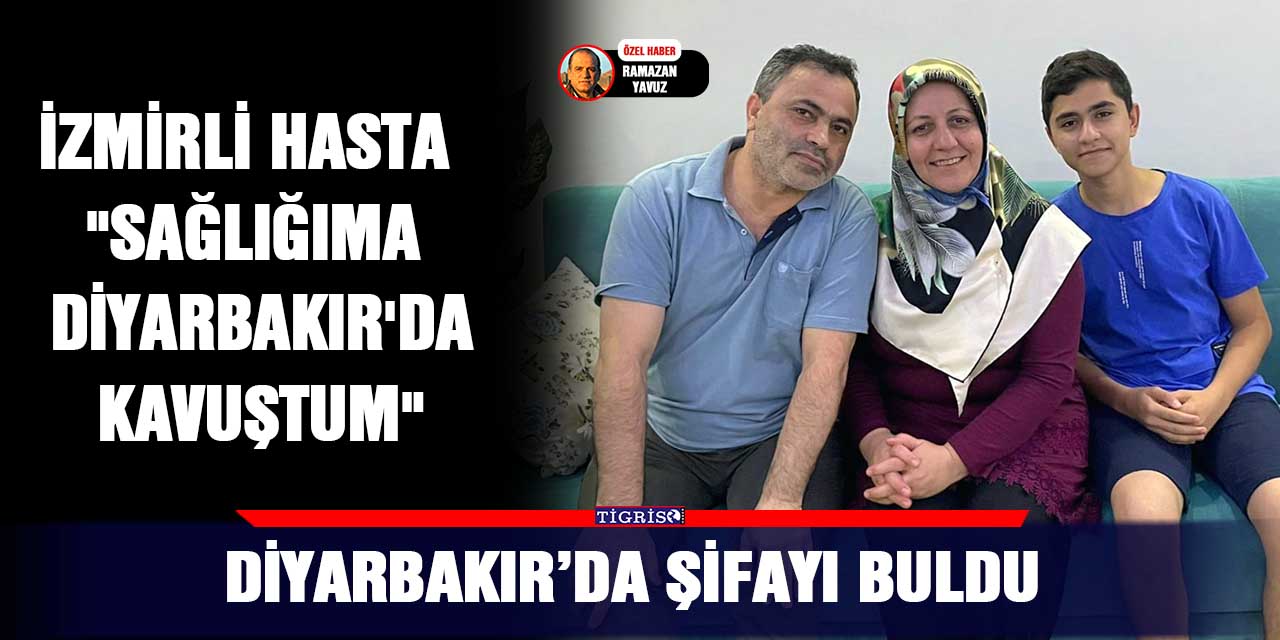 Diyarbakır’da Şifayı Buldu