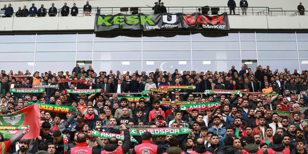 Amedspor taraftarları yola çıktı