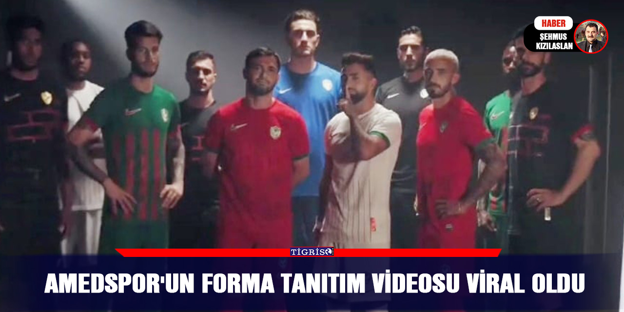 VİDEO - Amedspor'un forma tanıtım videosu viral oldu