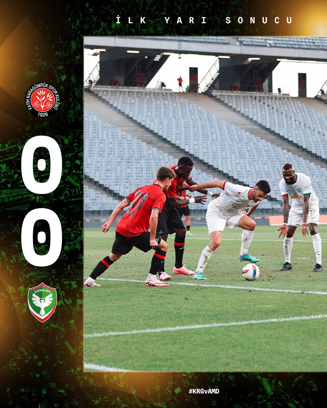 Fatih Karagümrük - Amedspor : 0-0