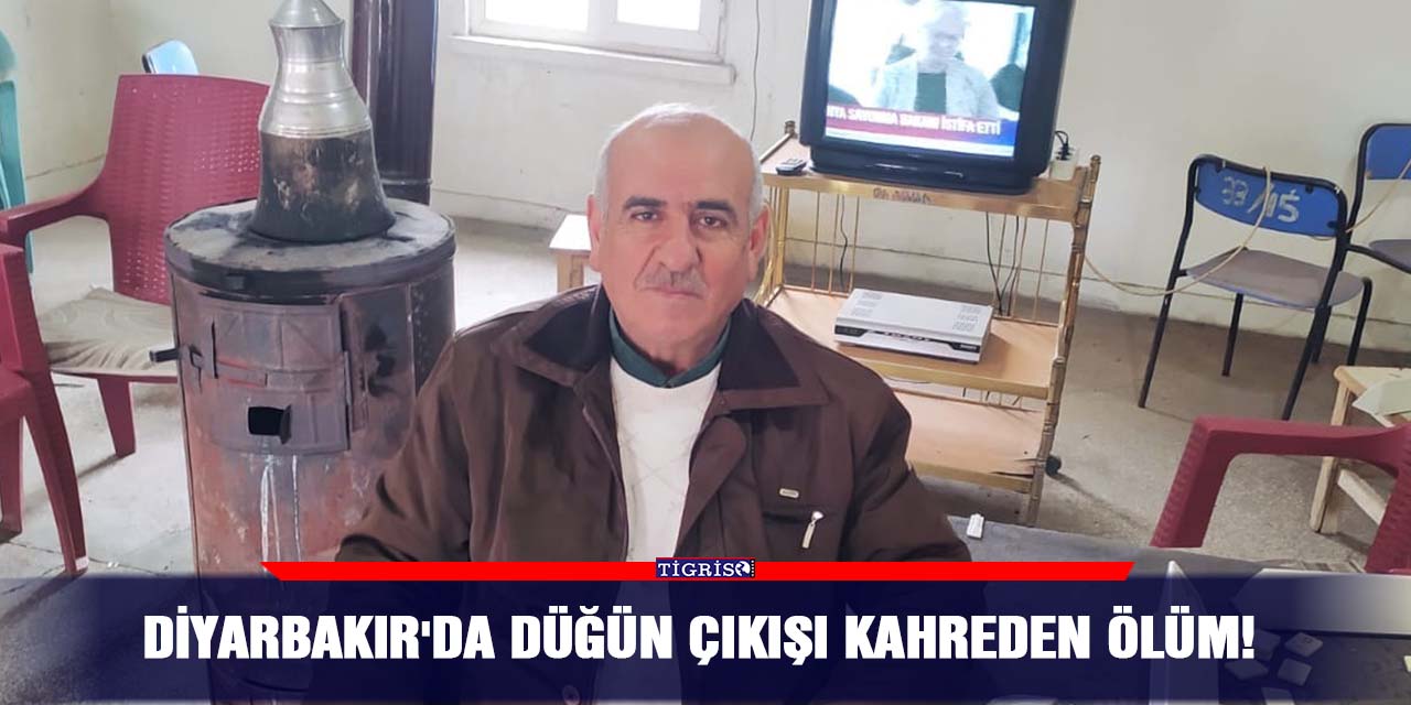 Diyarbakır'da düğün çıkışı kahreden ölüm!