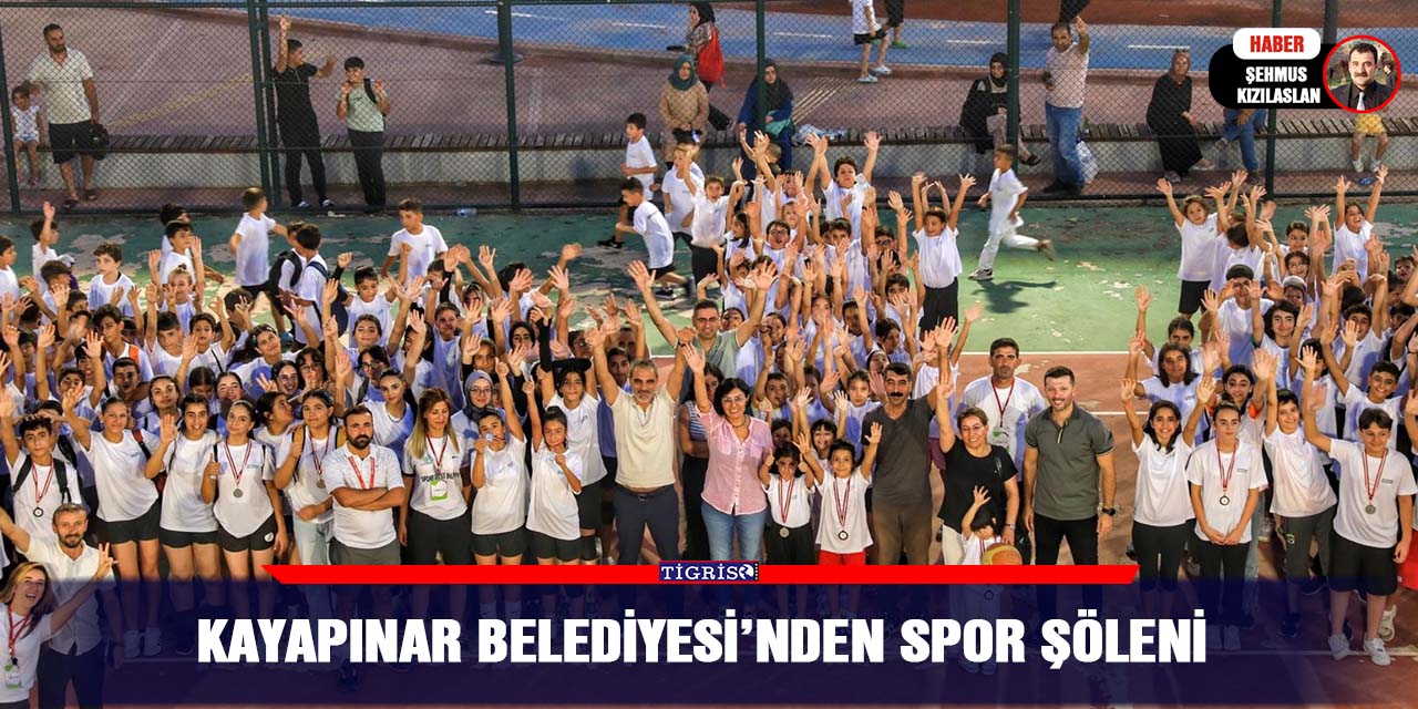 Kayapınar Belediyesi’nden spor şöleni