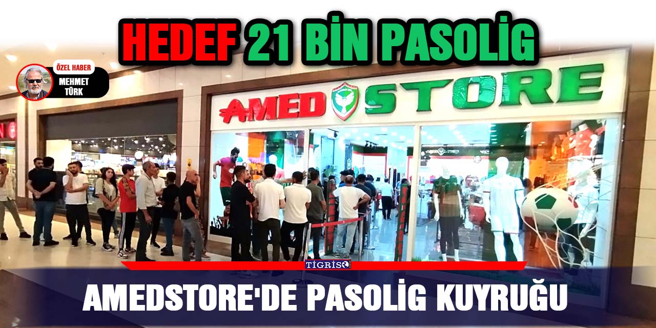 VİDEO - Amedstore'de pasolig kuyruğu